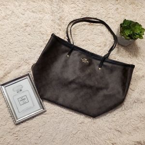 LARGE Authentic Coach C Monogram Bag